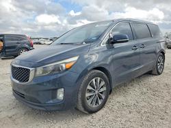 KIA Sedona salvage cars for sale: 2016 KIA Sedona sx