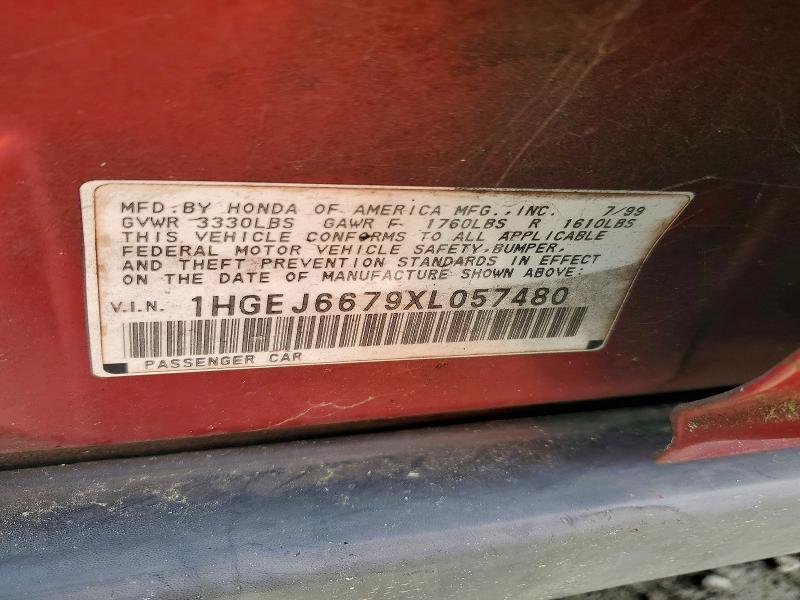 1999 Honda Civic lx