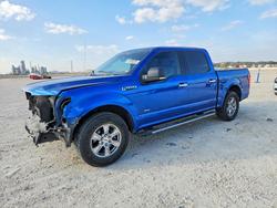 Salvage trucks for sale at New Braunfels, TX auction: 2015 Ford F150 Supercrew