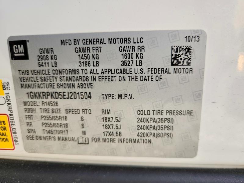 2014 GMC Acadia sle