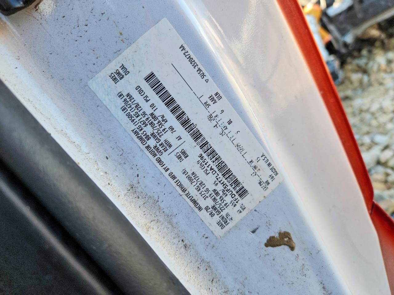 2020 Ford F550 Super