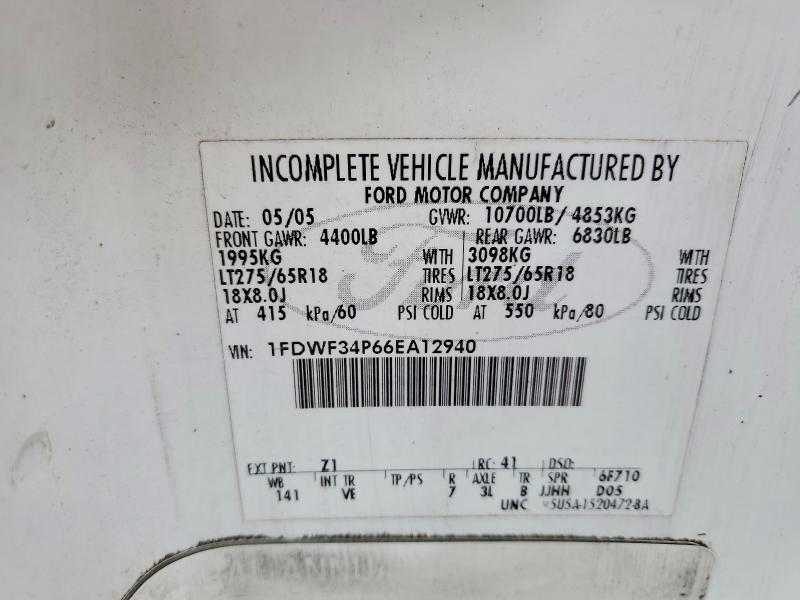 2006 Ford F350 Super Duty Utility / Service Truck