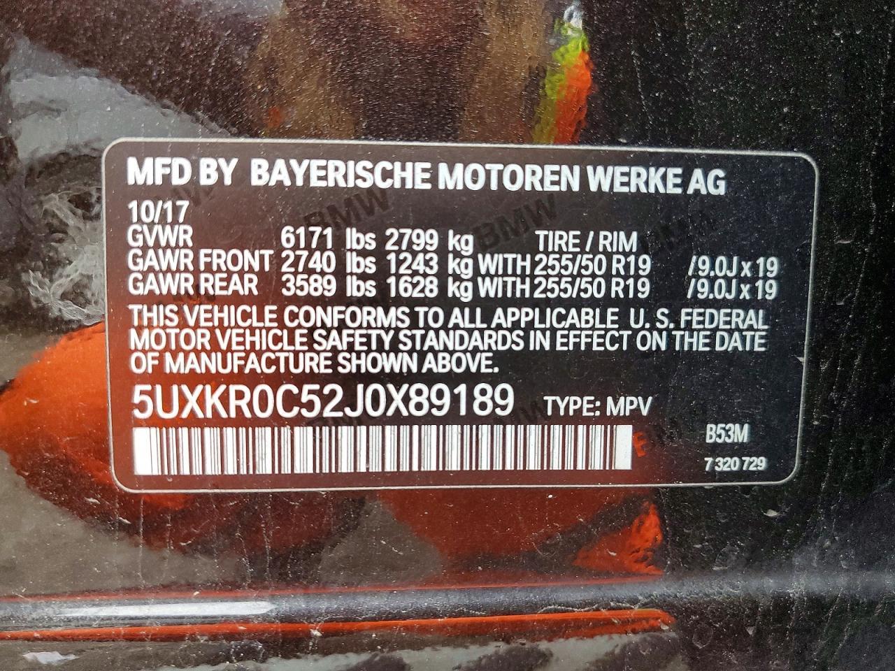 2018 BMW X5 Xdrive35i