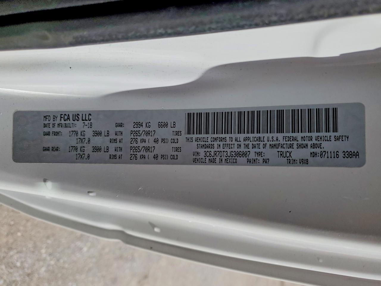 2018 Dodge RAM 1500 ST