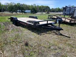 Salvage trucks for sale at Savannah, GA auction: 2026 New Generation 7X20CH Equipment Trailer