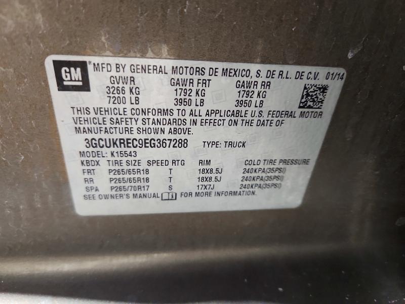 2014 Chevrolet Silverado K1500 LT