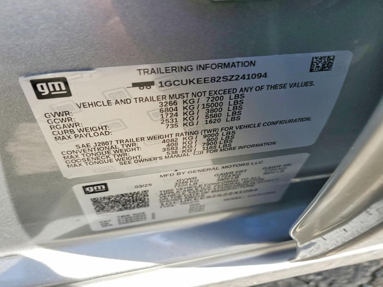 2025 Chevrolet Silverado K1500 RST