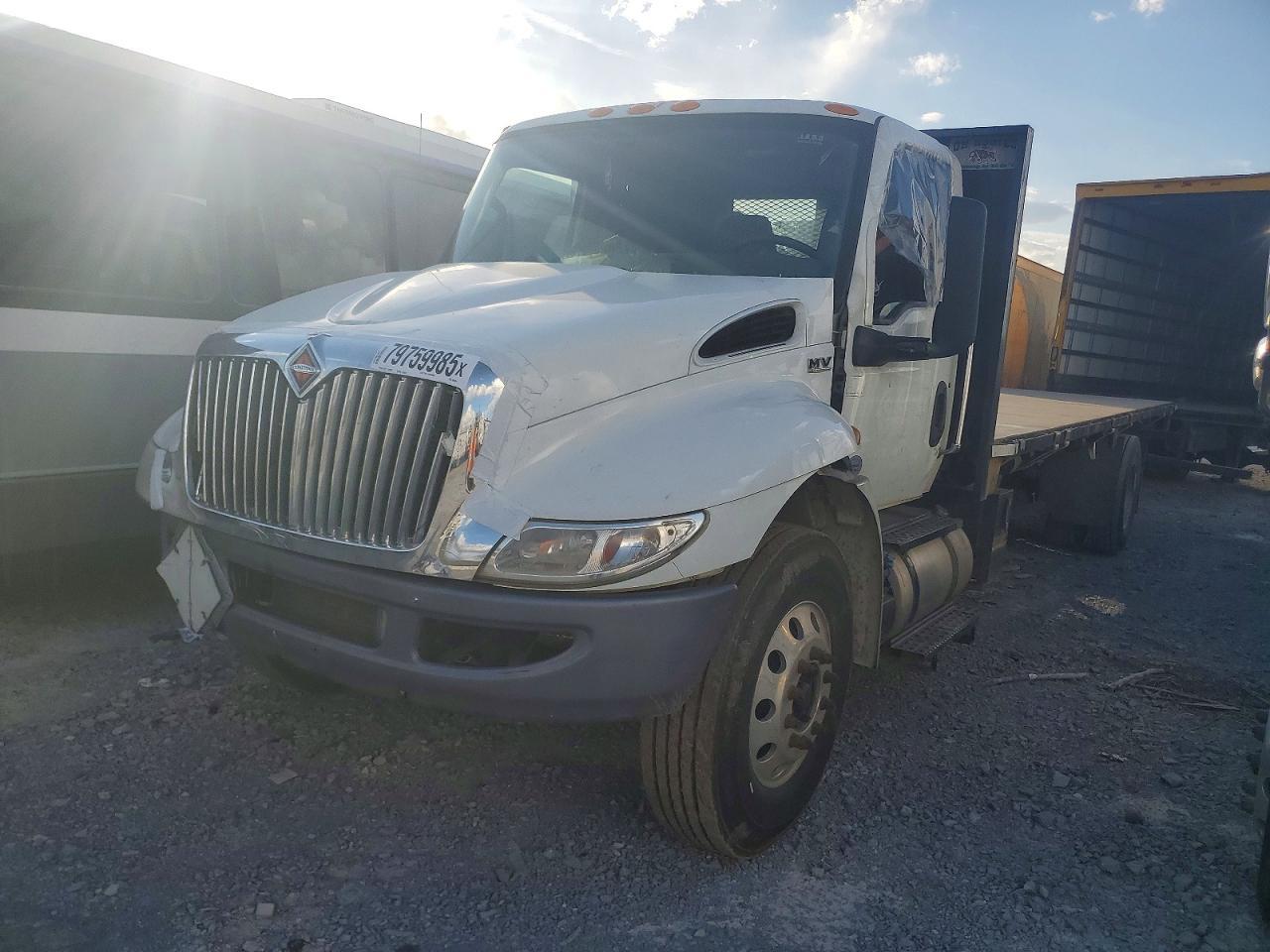 2019 International MV607 Flatbed Truck