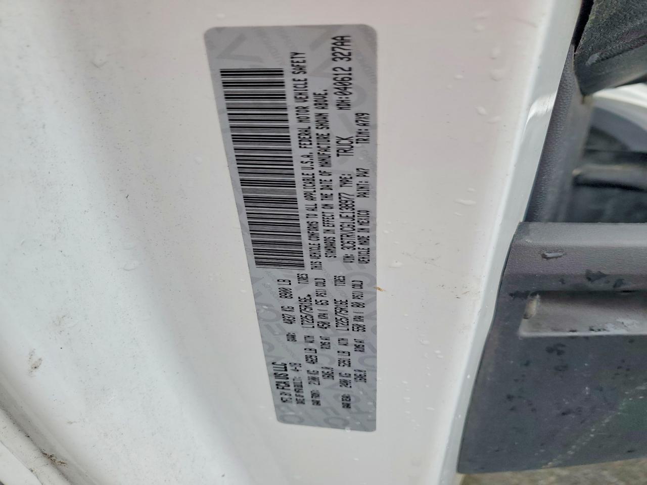 2018 Dodge RAM Promaster 2500 Delivery Van