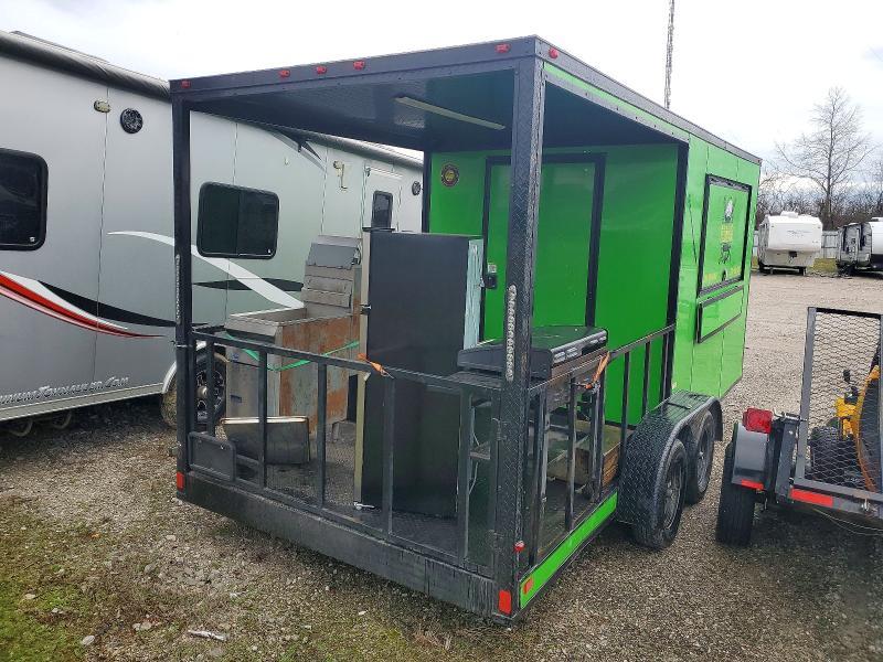 2025 Unknown 2025 all World 7x18ta Enclosed Cargo Food Trailer