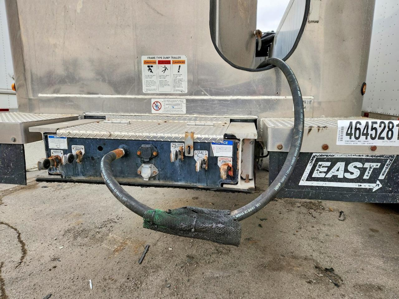 2022 East To West END Dump Trailer