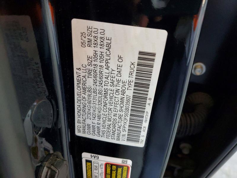 2025 Honda Ridgeline RTL