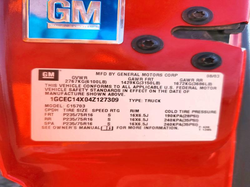 2004 Chevrolet Silverado C1500