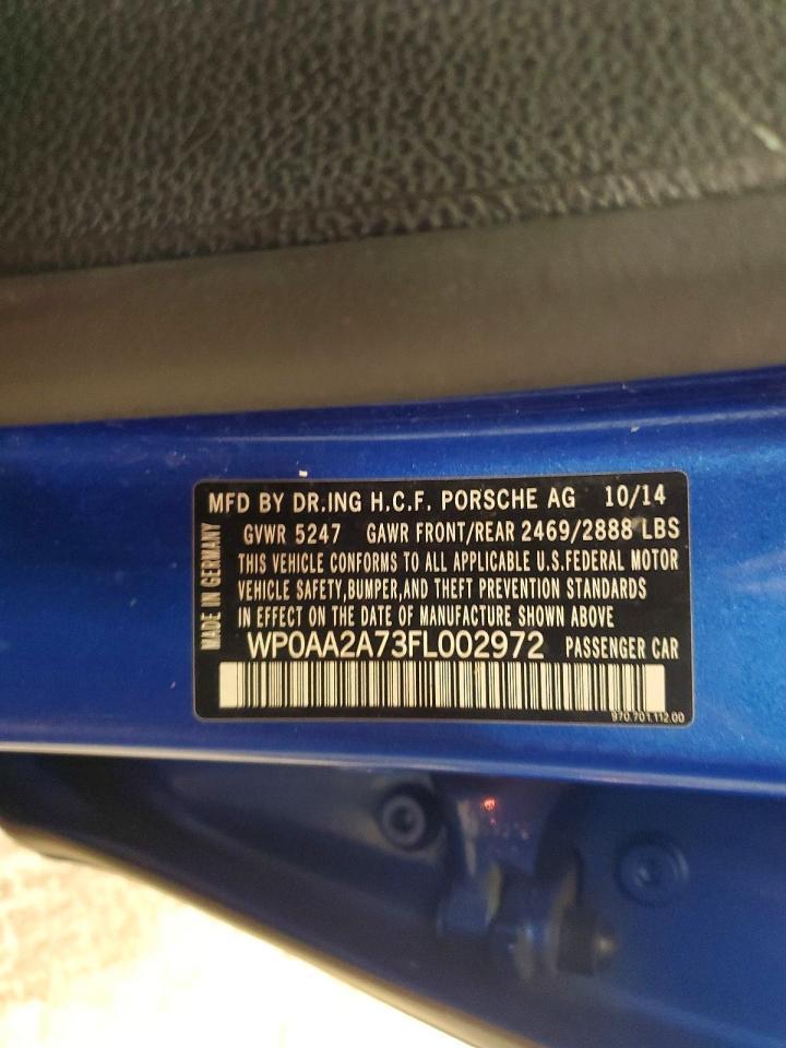 2015 Porsche Panamera 2