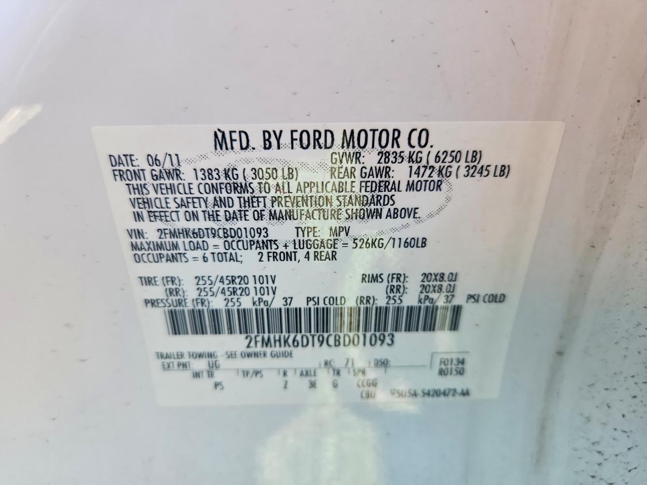2012 Ford Flex Limited
