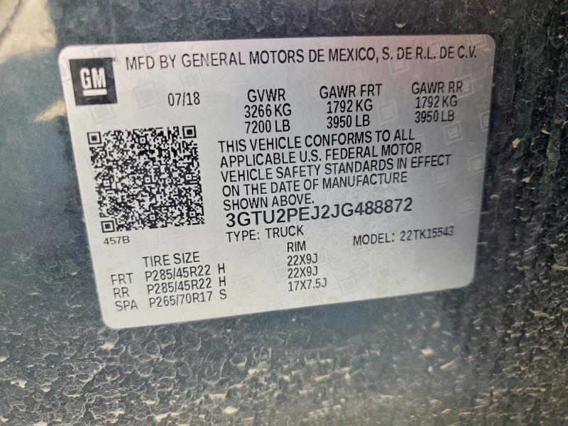 2018 GMC Sierra K1500 Denali