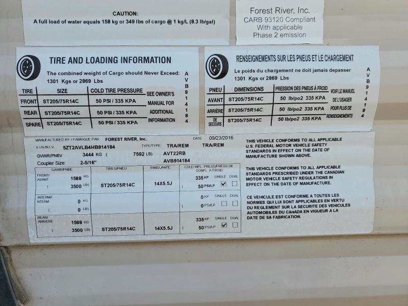 2017 Foresriver Avenger
