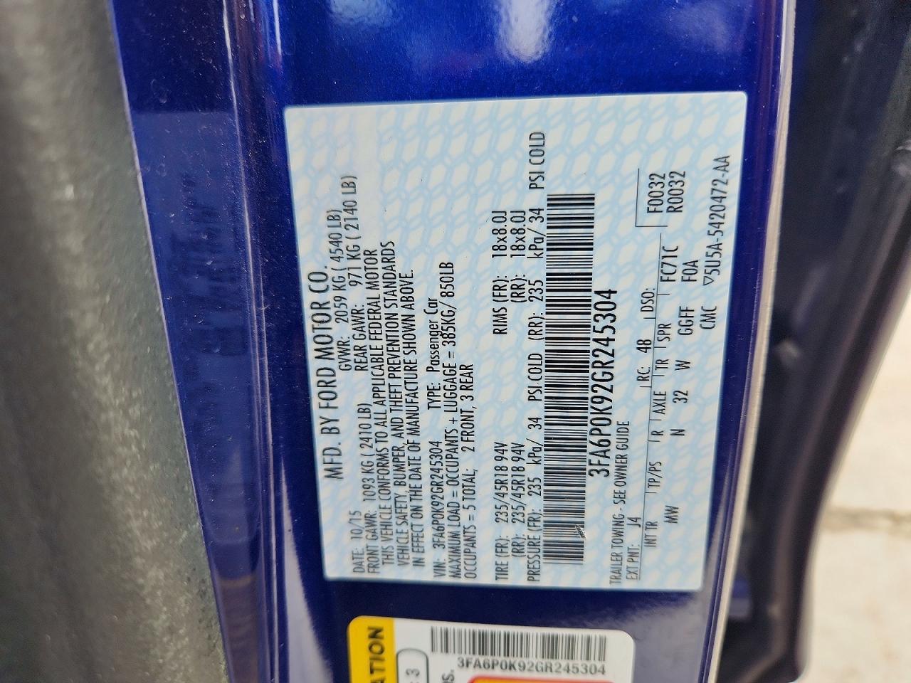 2016 Ford Fusion