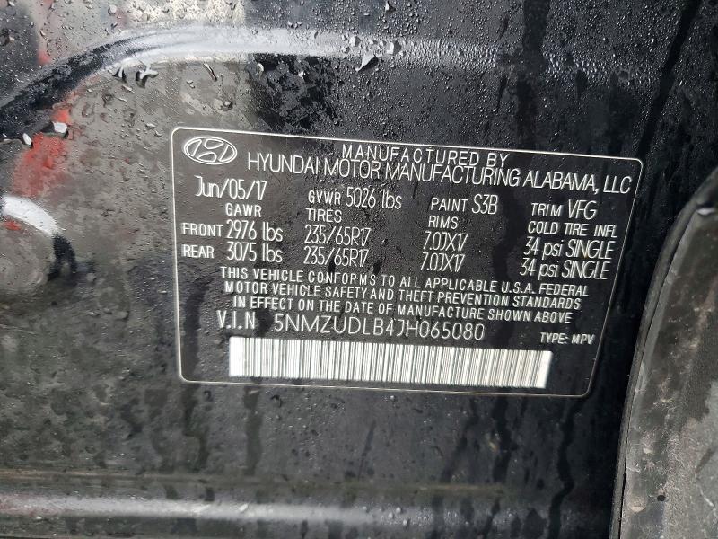 2018 Hyundai Santa fe Sport 2.4l