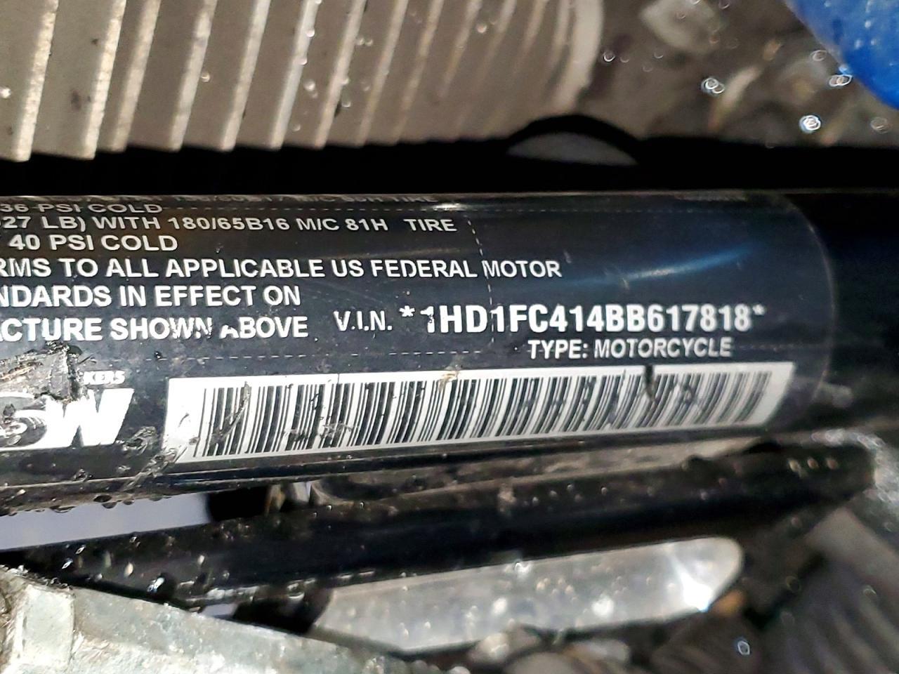 2011 Harley-Davidson Flhtcu