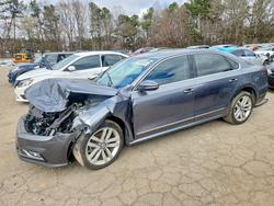 2017 Volkswagen Passat sel Premium en venta en Austell, GA