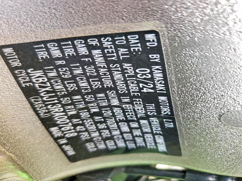 2024 Kawasaki ZX636 K