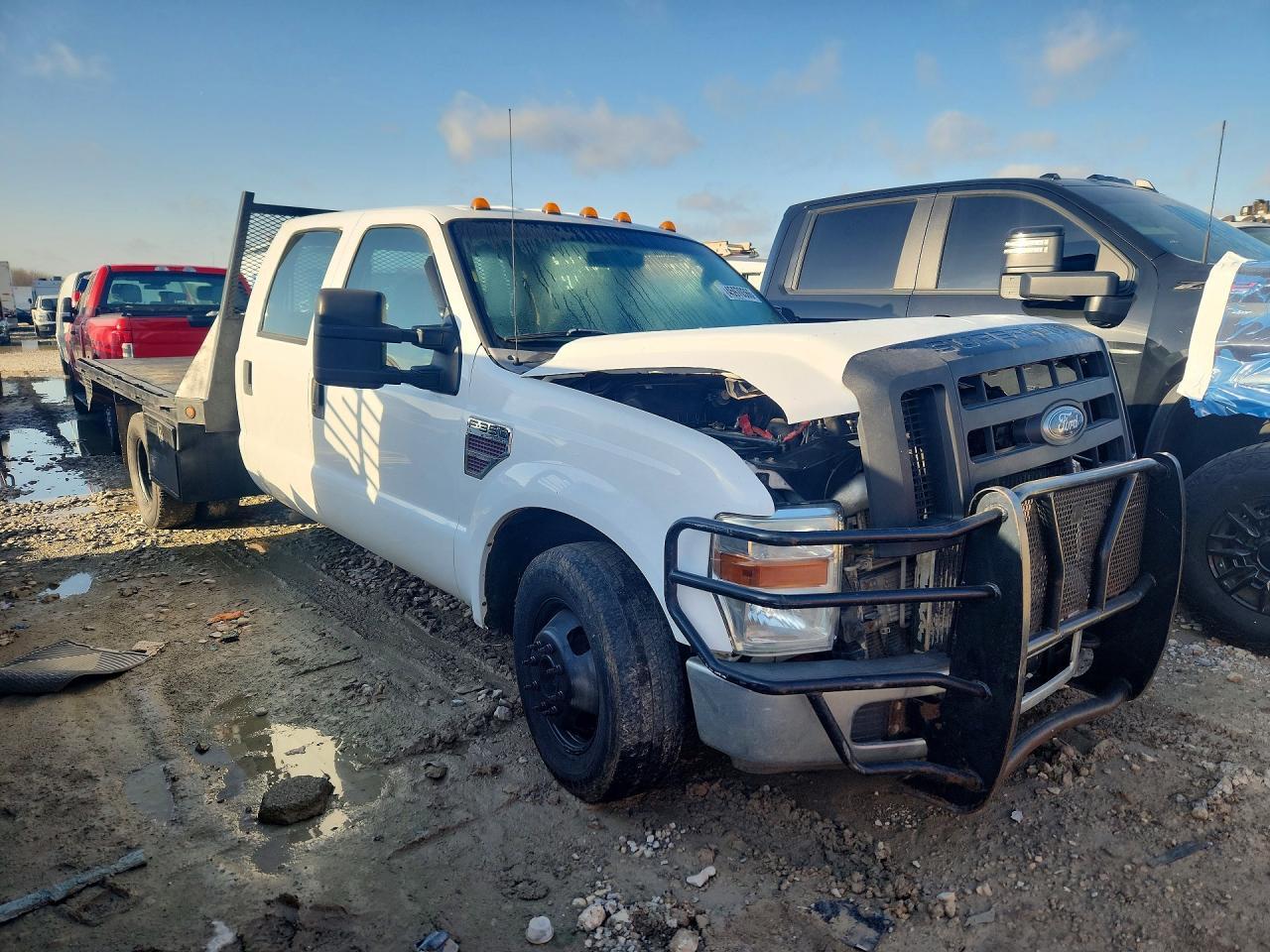 2009 Ford F350 Super Duty Flatbed Truck