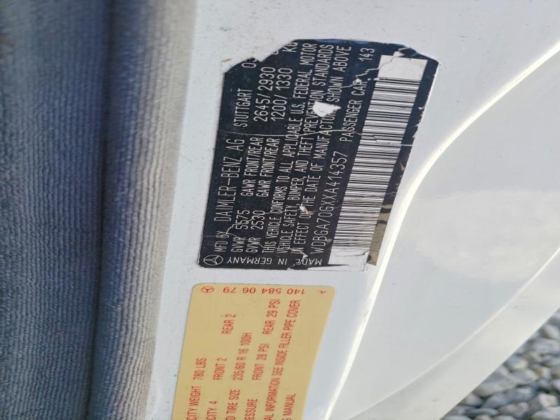 1999 Mercedes-Benz Cl 500