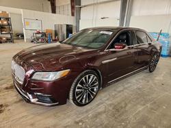 Lincoln Continental salvage cars for sale: 2017 Lincoln Continental Select