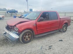 Salvage trucks for sale at Hueytown, AL auction: 2003 Ford F150 Supercrew