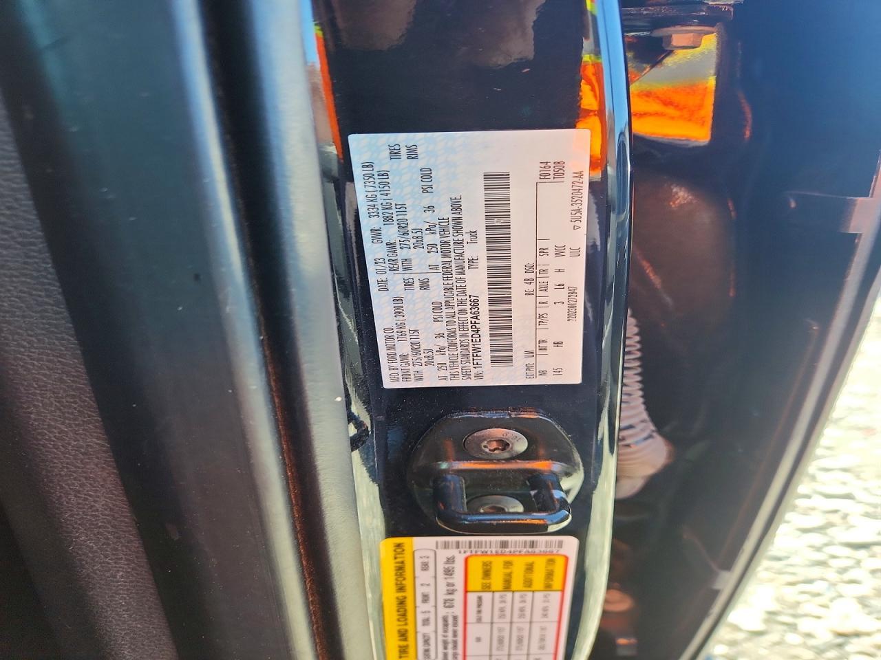 2023 Ford F150 Supercrew