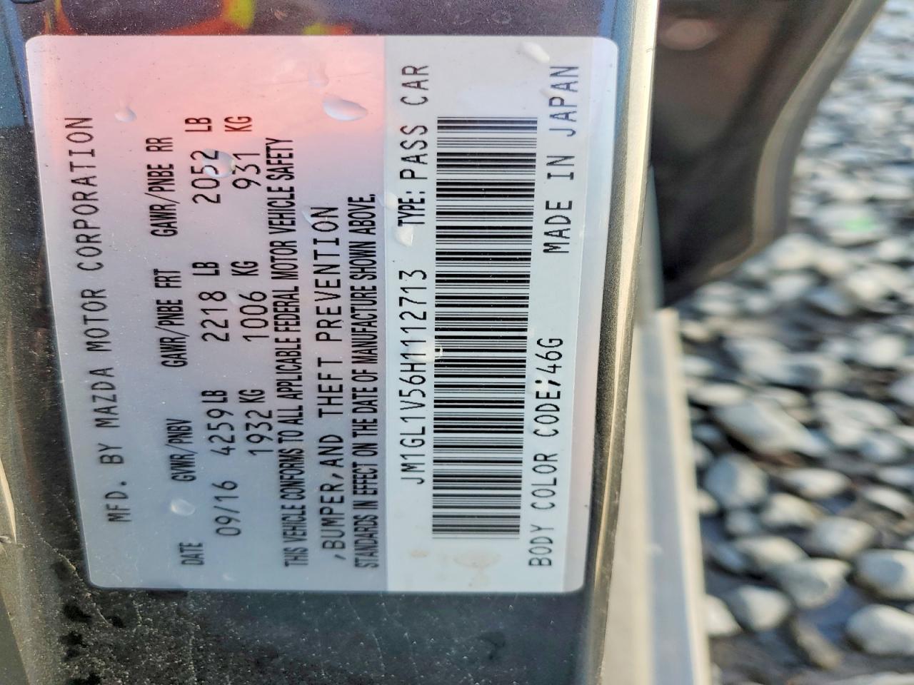 2017 Mazda 6 Touring