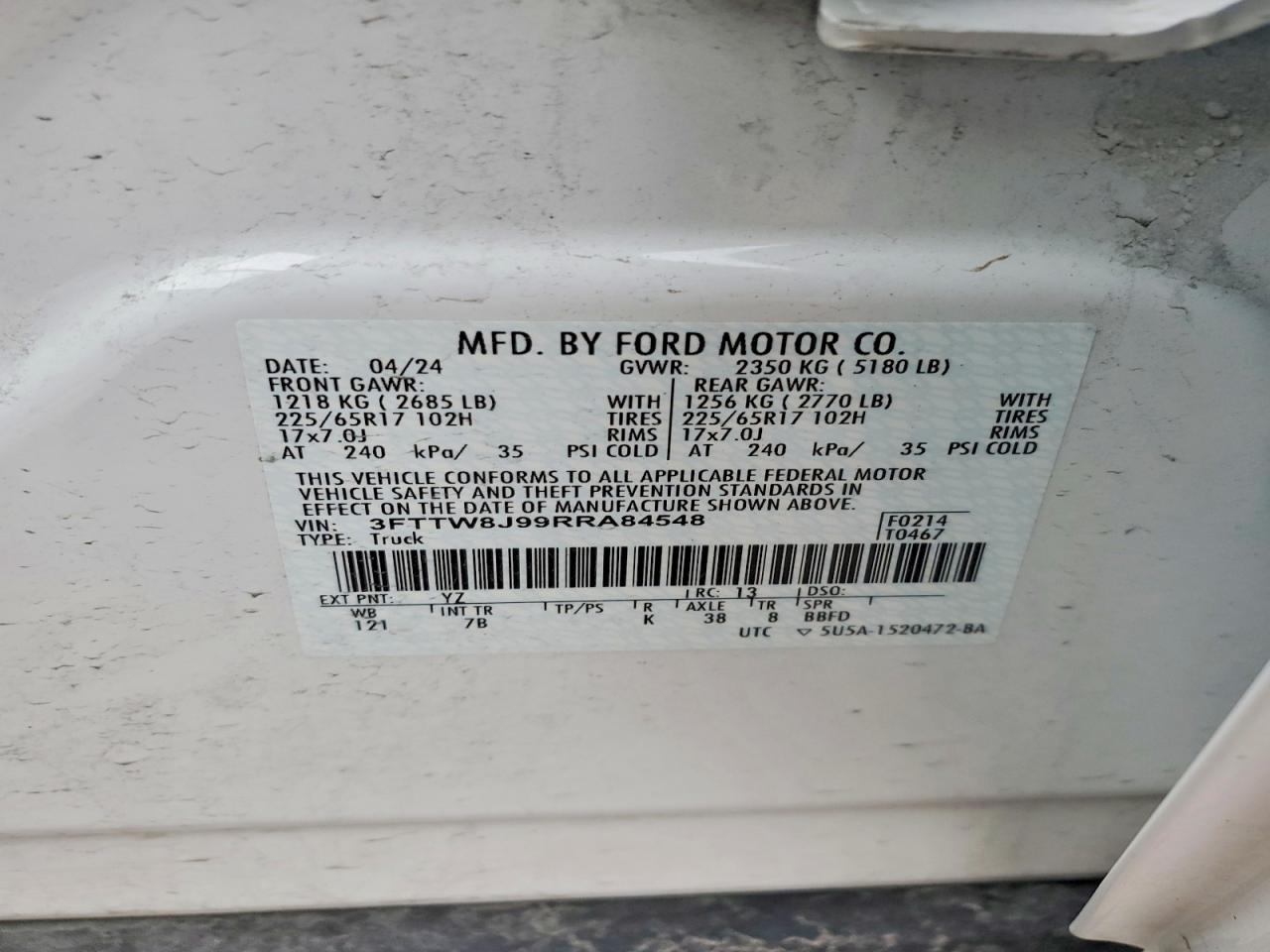 2024 Ford Maverick XLT