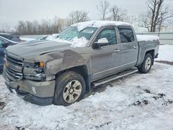 Salvage cars for sale from Copart Central Square, NY: 2017 Chevrolet Silverado K1500 LTZ
