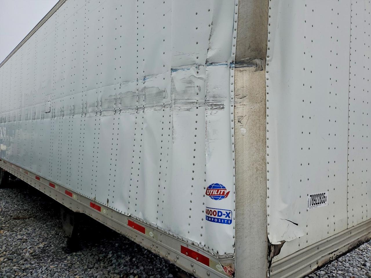 2012 Utility VS2DX DRY Van Trailer