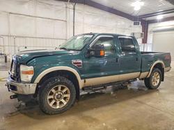 Salvage trucks for sale at Avon, MN auction: 2008 Ford F350 SRW Super Duty