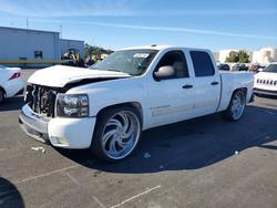 Chevrolet Silverado salvage cars for sale: 2007 Chevrolet Silverado C1500 Crew Cab