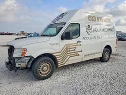 Salvage trucks for sale at Taylor, TX auction: 2016 Nissan NV2500 Delivery Van