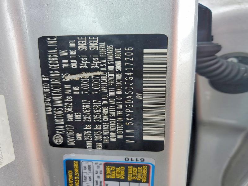 2018 KIA Sorento lx V6