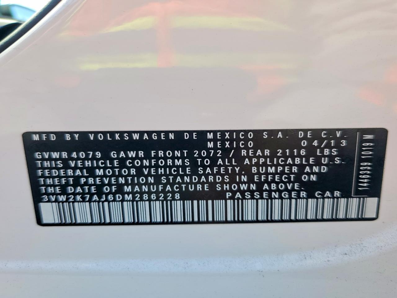 2013 Volkswagen Jetta Base