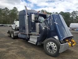 Salvage trucks for sale at Lufkin, TX auction: 2000 Kenworth W900 Semi Truck