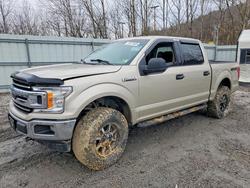 Salvage trucks for sale at Hurricane, WV auction: 2018 Ford F150 Supercrew