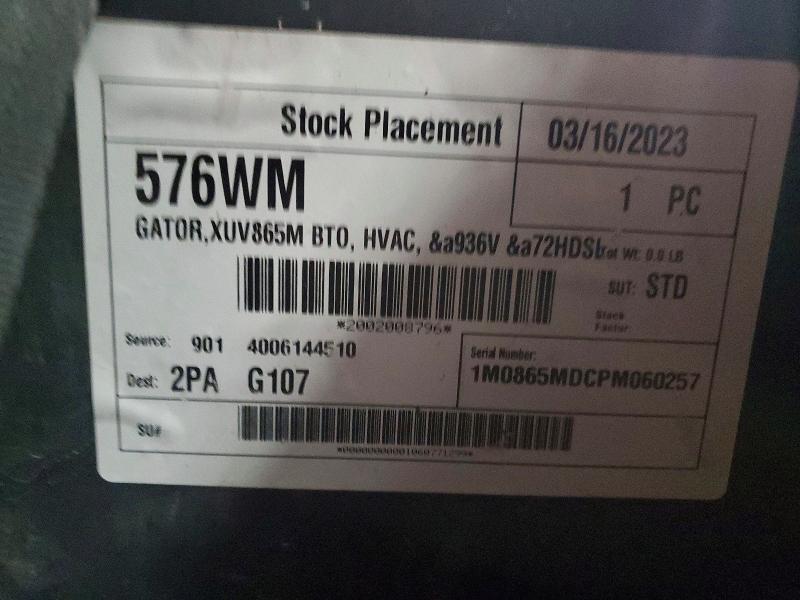 2023 John Deere Utility Vehicle