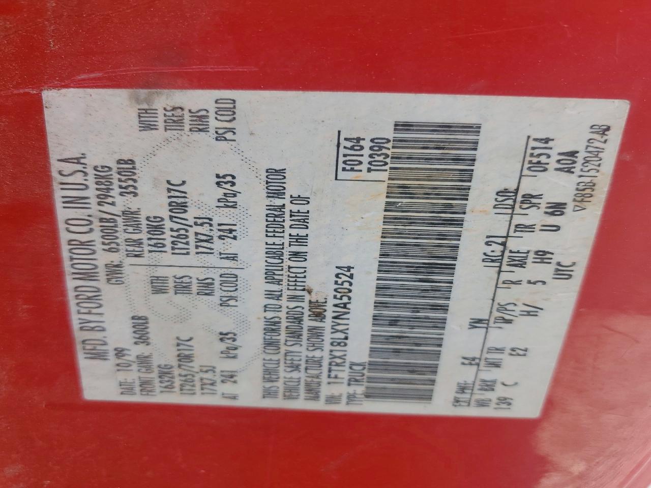 2000 Ford F150