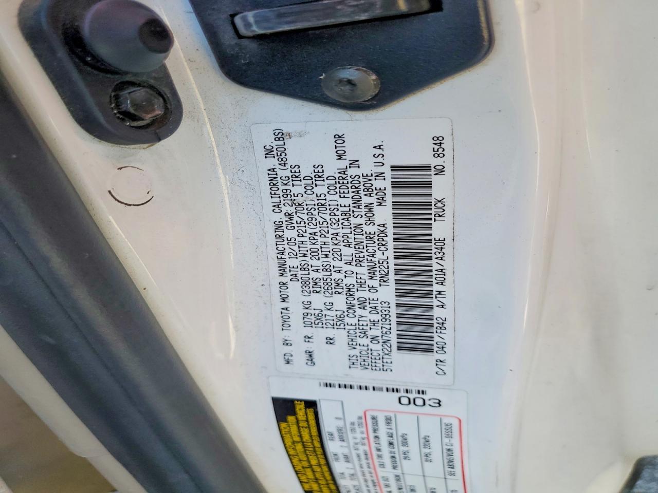 2006 Toyota Tacoma Base