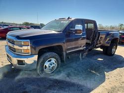 Salvage trucks for sale at Houston, TX auction: 2016 Chevrolet Silverado K3500 LTZ