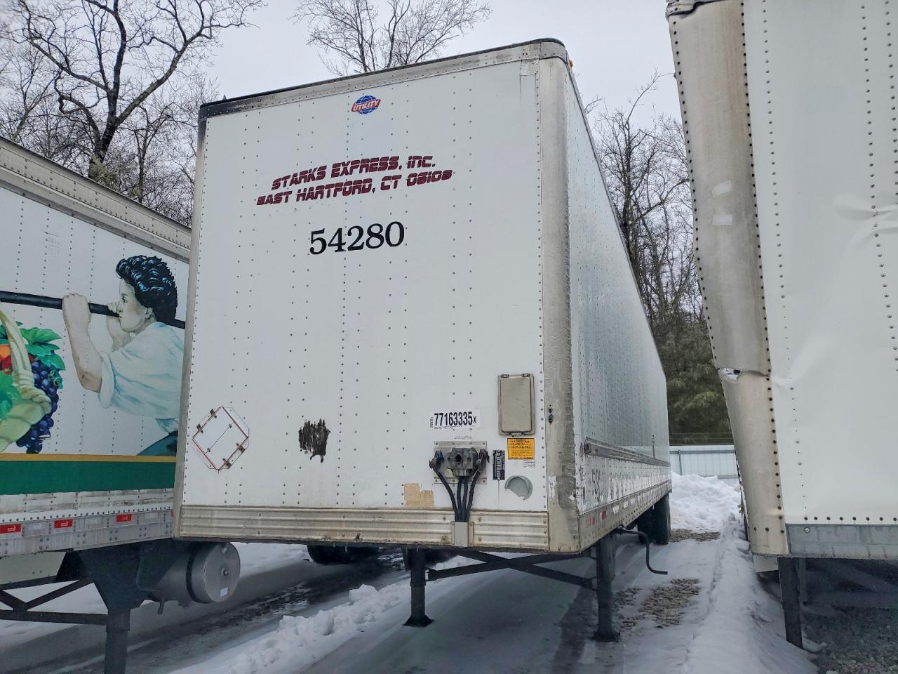 2012 Utility VS2DX DRY Van Trailer