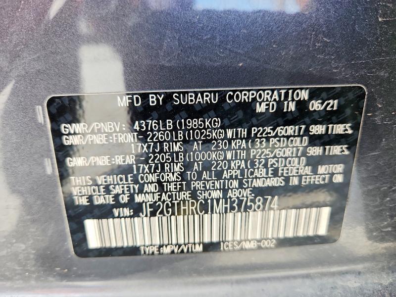 2021 Subaru Crosstrek Sport