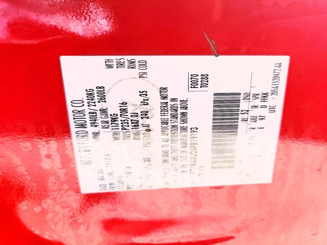 2004 Ford Ranger Super cab