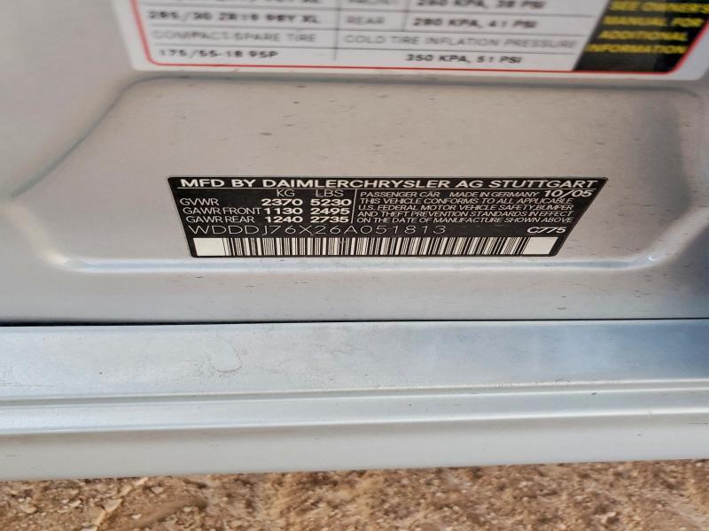 2006 Mercedes-Benz Cls 55 amg